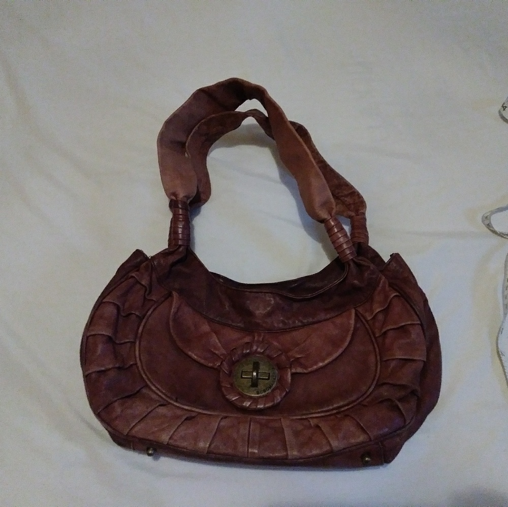 BOGO BCBG Pebbled Brown Purse